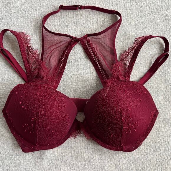 Victoria’s Secret Very Sexy Push-up Bra with High Neck in size 32D - Picture 1 of 5